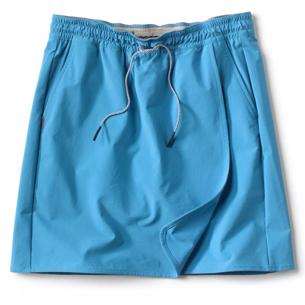 Orvis W’s Jackson Quick Dry Recycled Nylon Skort Light Blue Hiking Walking